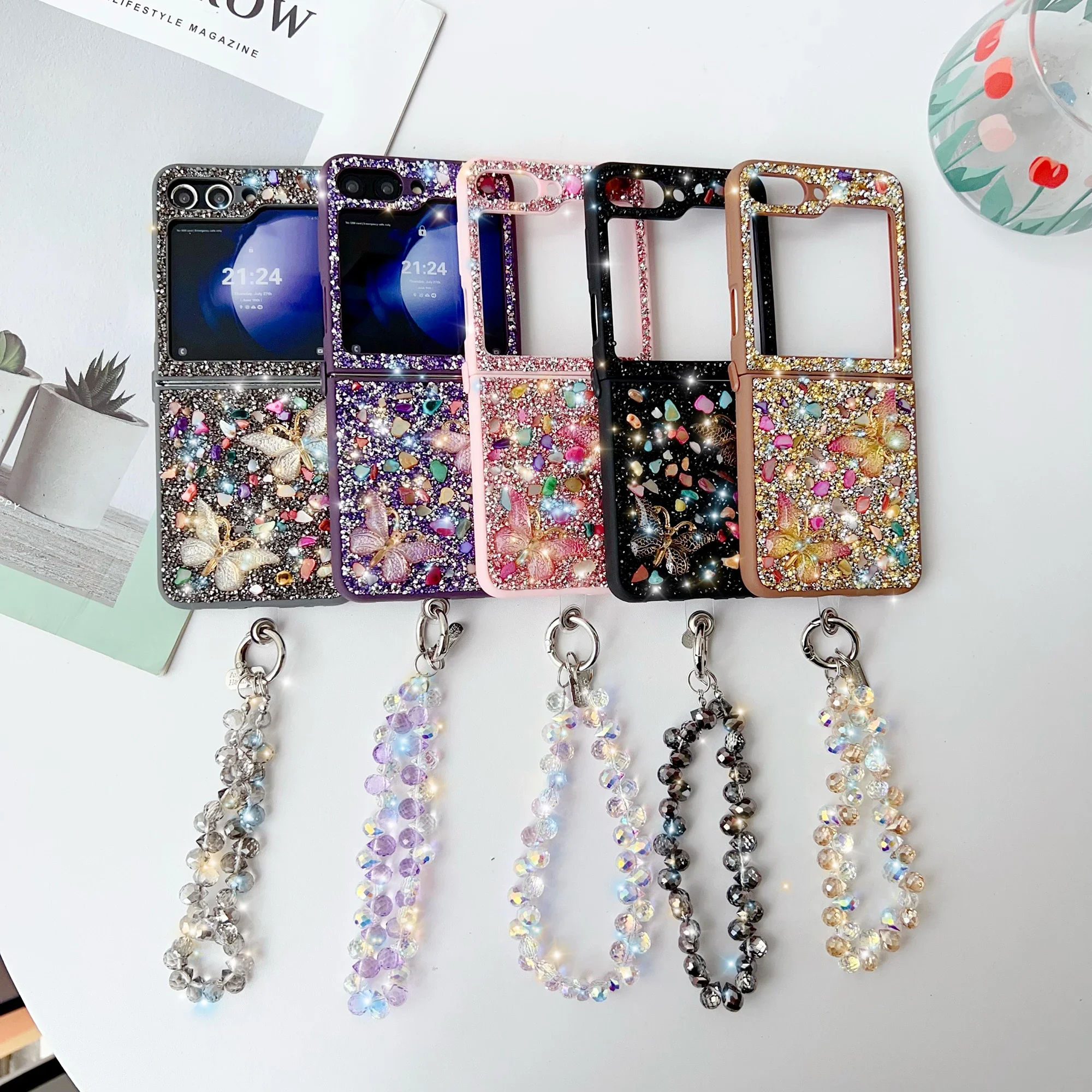 Luxury Glitter Phone Case For  - огляд і ціна Phone Cases With Straps
