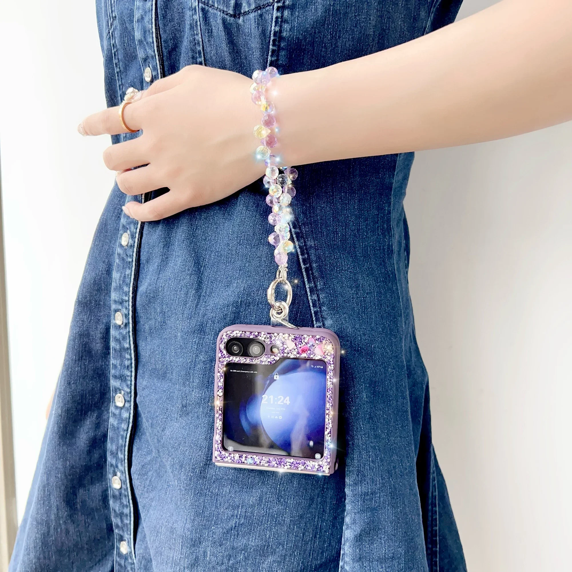 Luxury Glitter Phone Case For  - огляд і ціна Phone Cases With Straps