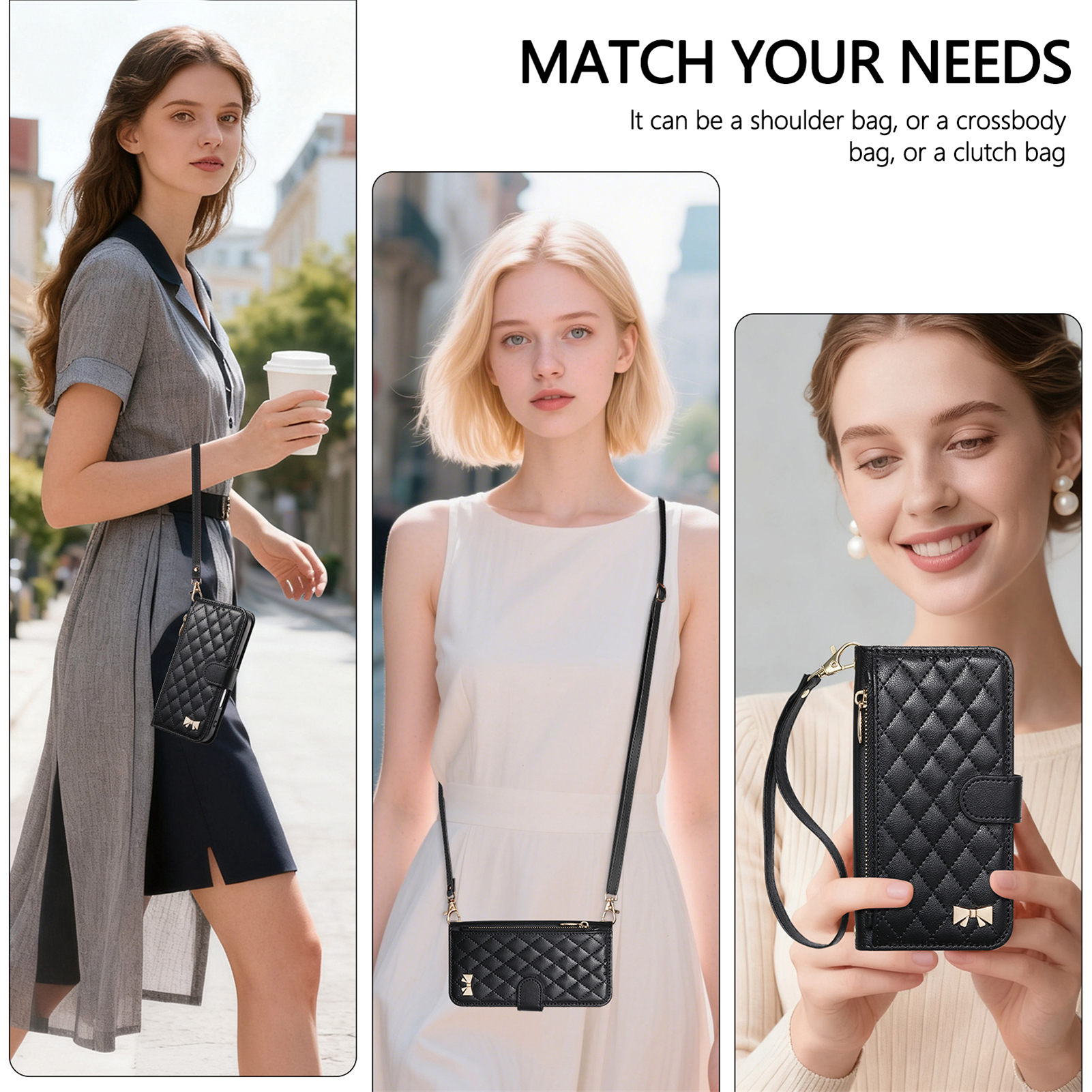 PU Leather Crossbody Flip Wall - огляд і ціна Phone Cases With Straps