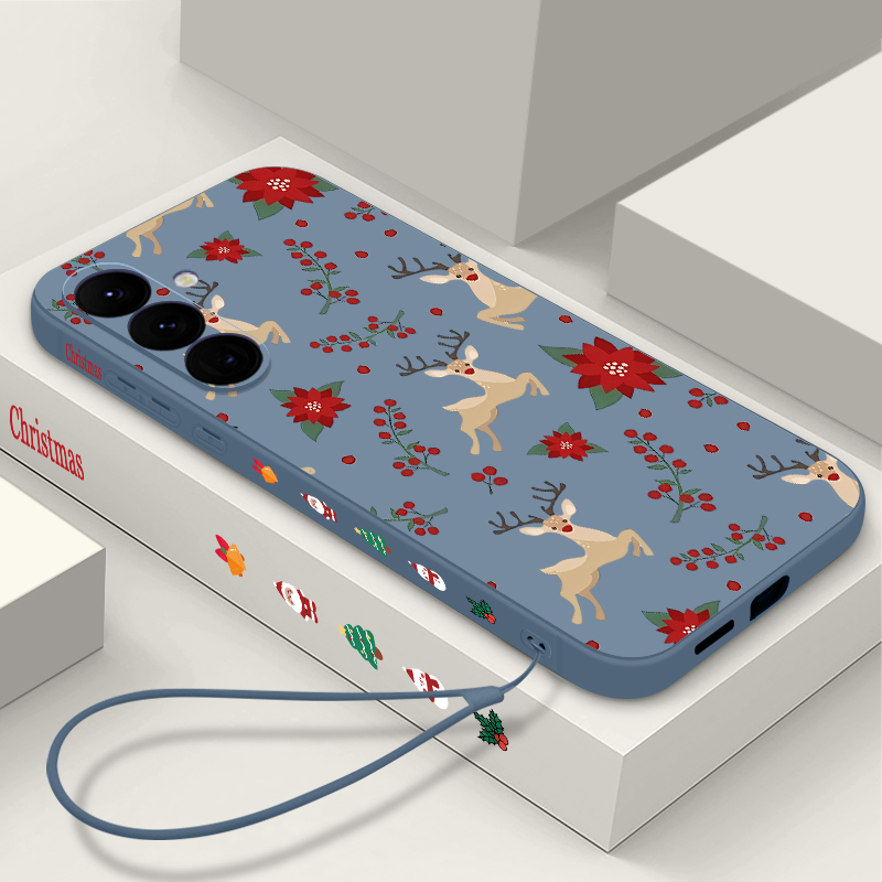 Red Deer Flowers Pattern Phone - огляд і ціна Phone Cases Red Deer