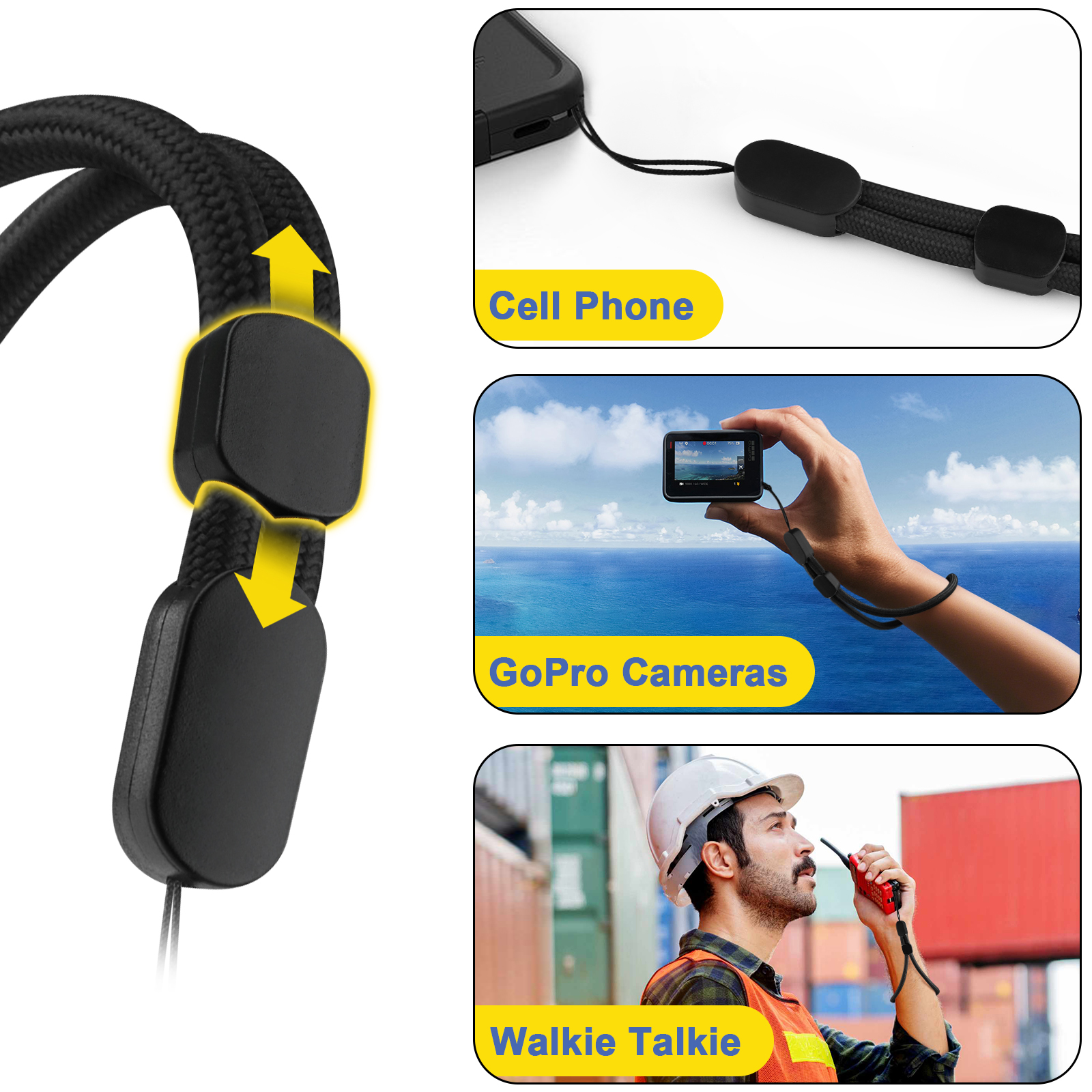 6Pcs/lot Hand Wrist Strap Lany - огляд і ціна Phone Cases With Straps