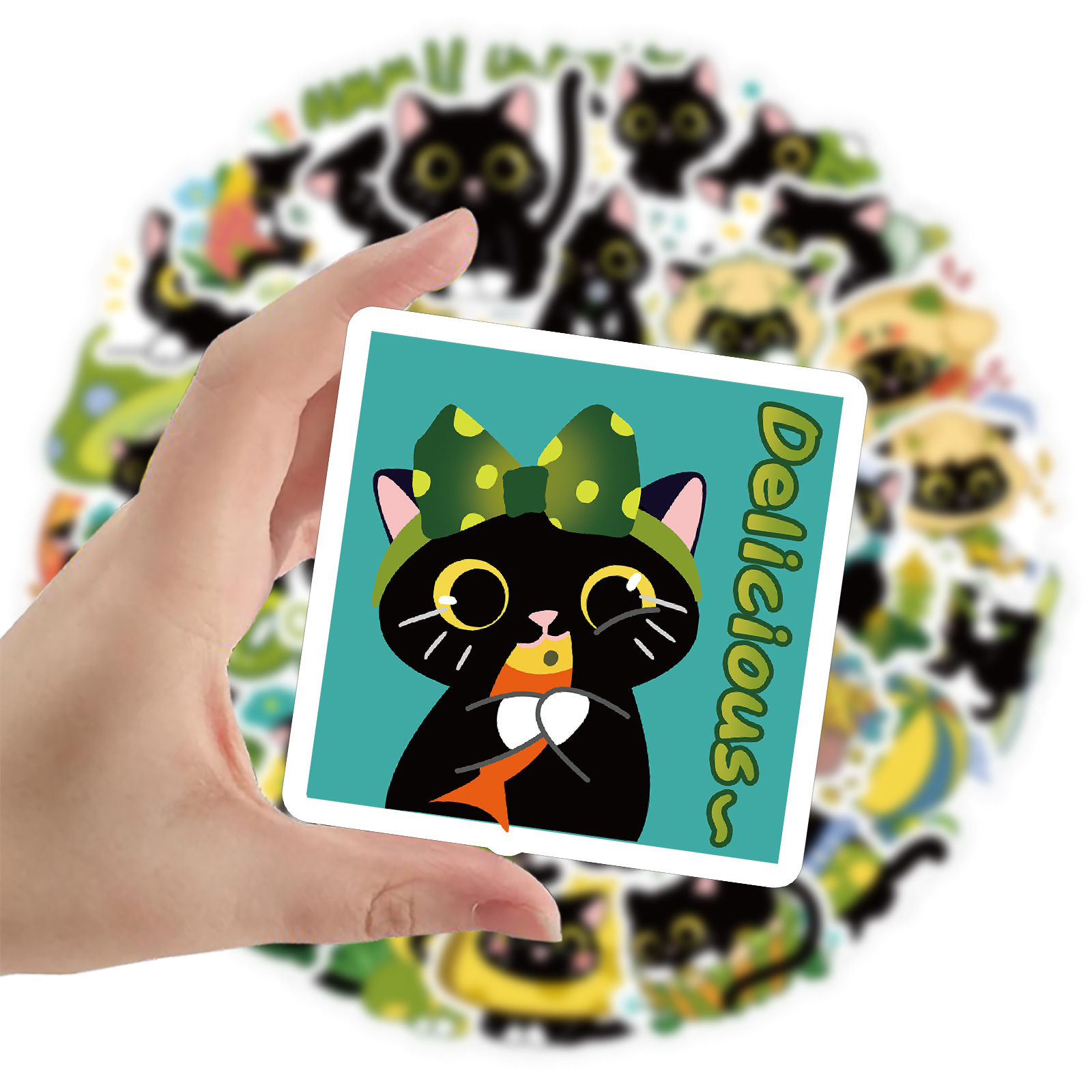 60 Cute Cartoon Black Cat Wate - огляд і ціна Phone Cases You Can Design