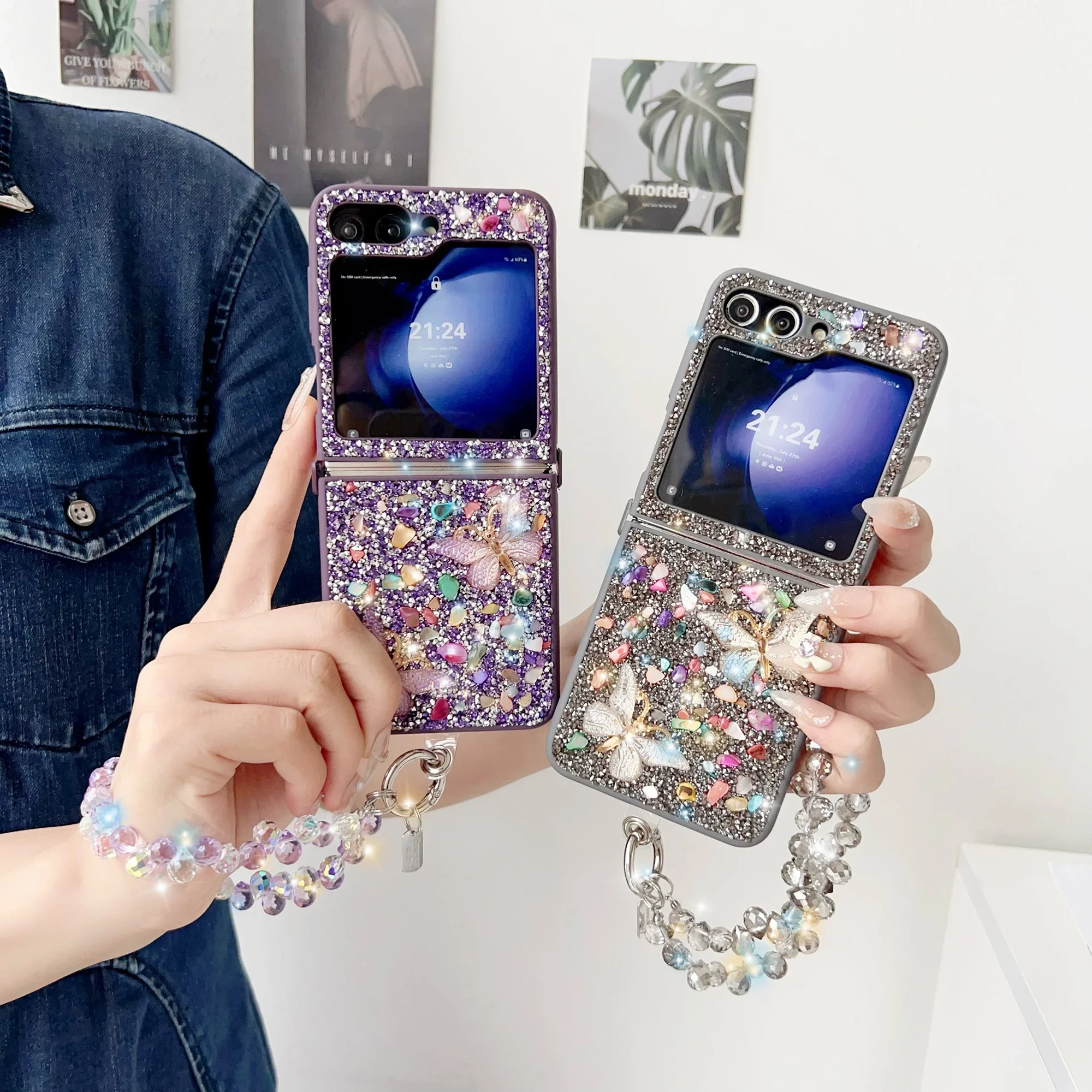 Luxury Glitter Cute Bling Crys - огляд і ціна Phone Cases With Straps
