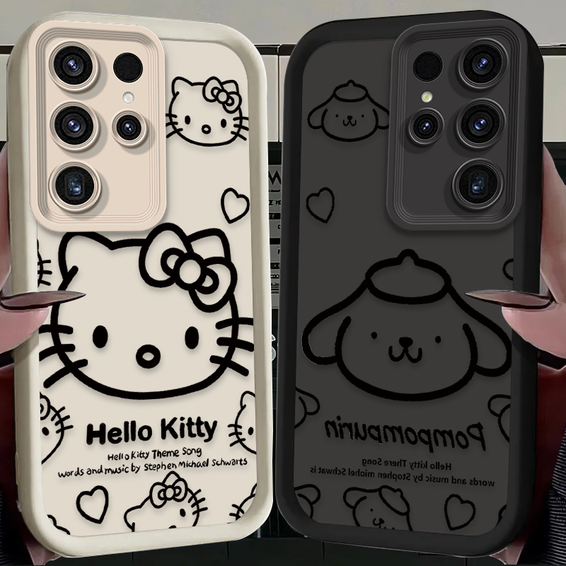 Sanrio Hello Kitty Pompom Puri - огляд і ціна Phone Cases Samsung S23