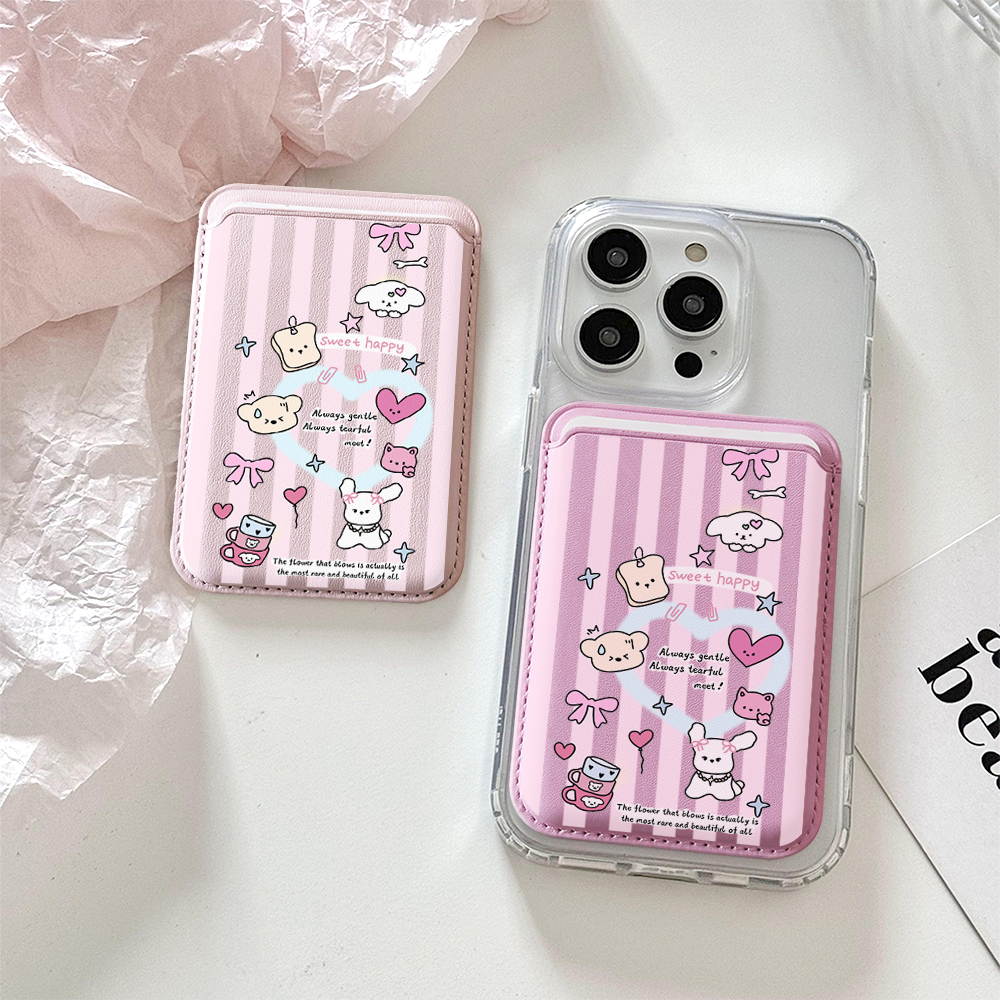 Cute Girly Sketch Style Leathe - огляд і ціна Phone Cases With Wallet On Back