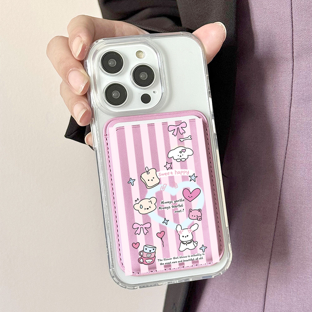 Cute Girly Sketch Style Leathe - огляд і ціна Phone Cases With Wallet On Back