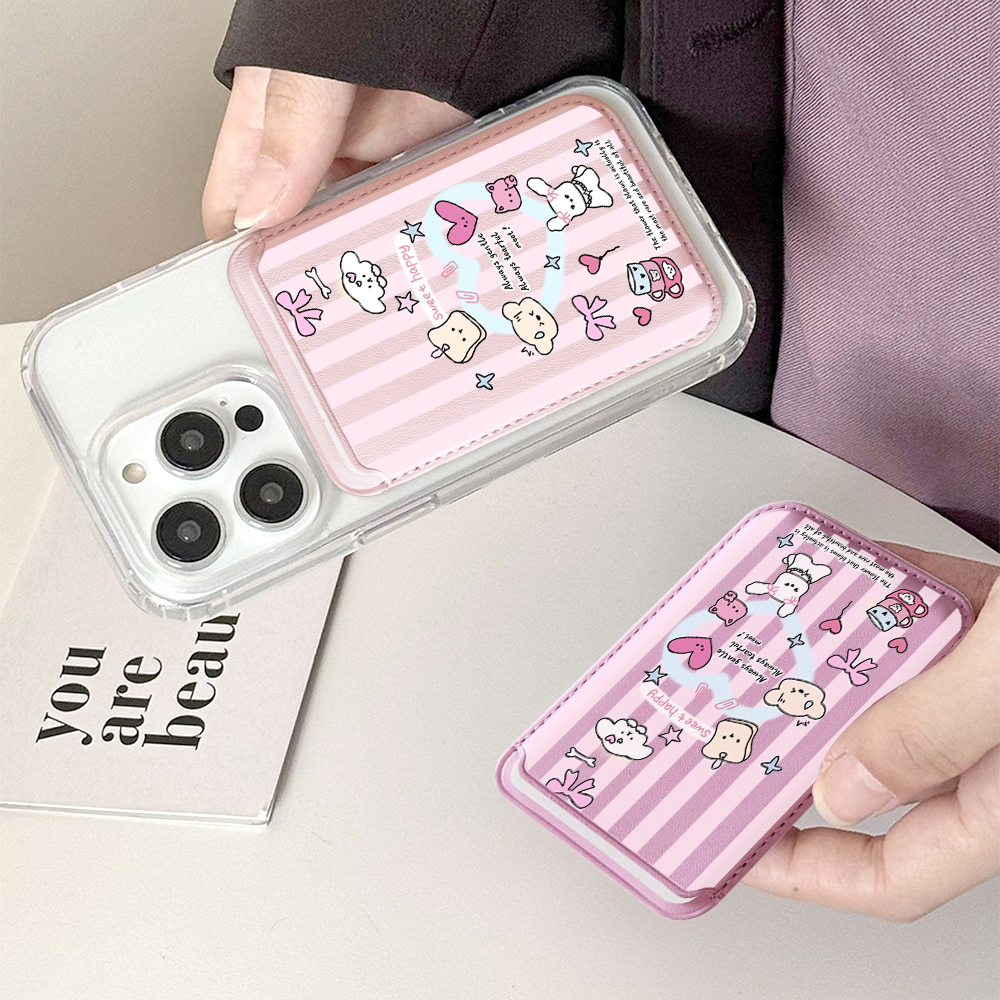 Cute Girly Sketch Style Leathe - огляд і ціна Phone Cases With Wallet On Back
