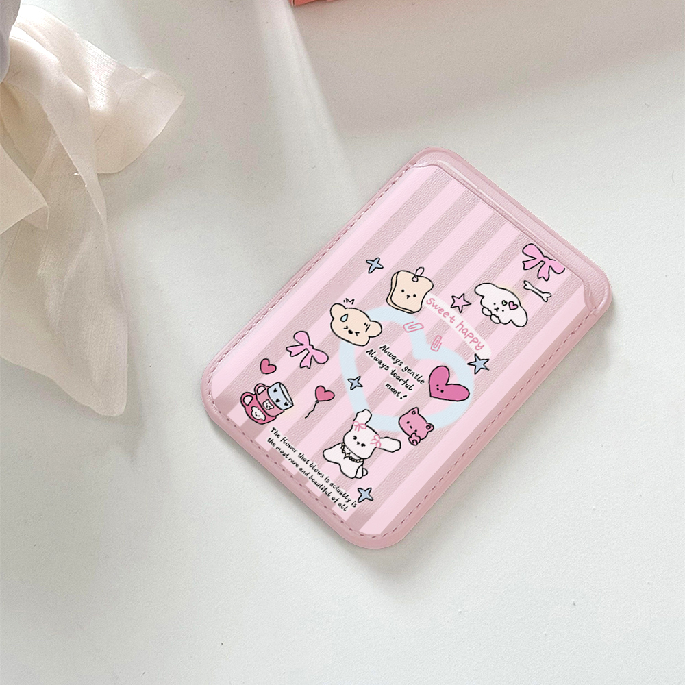 Cute Girly Sketch Style Leathe - огляд і ціна Phone Cases With Wallet On Back