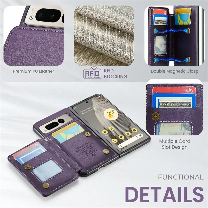 Magnetic Flip Leather Phone Ca - огляд і ціна Phone Cases With Wallet On Back