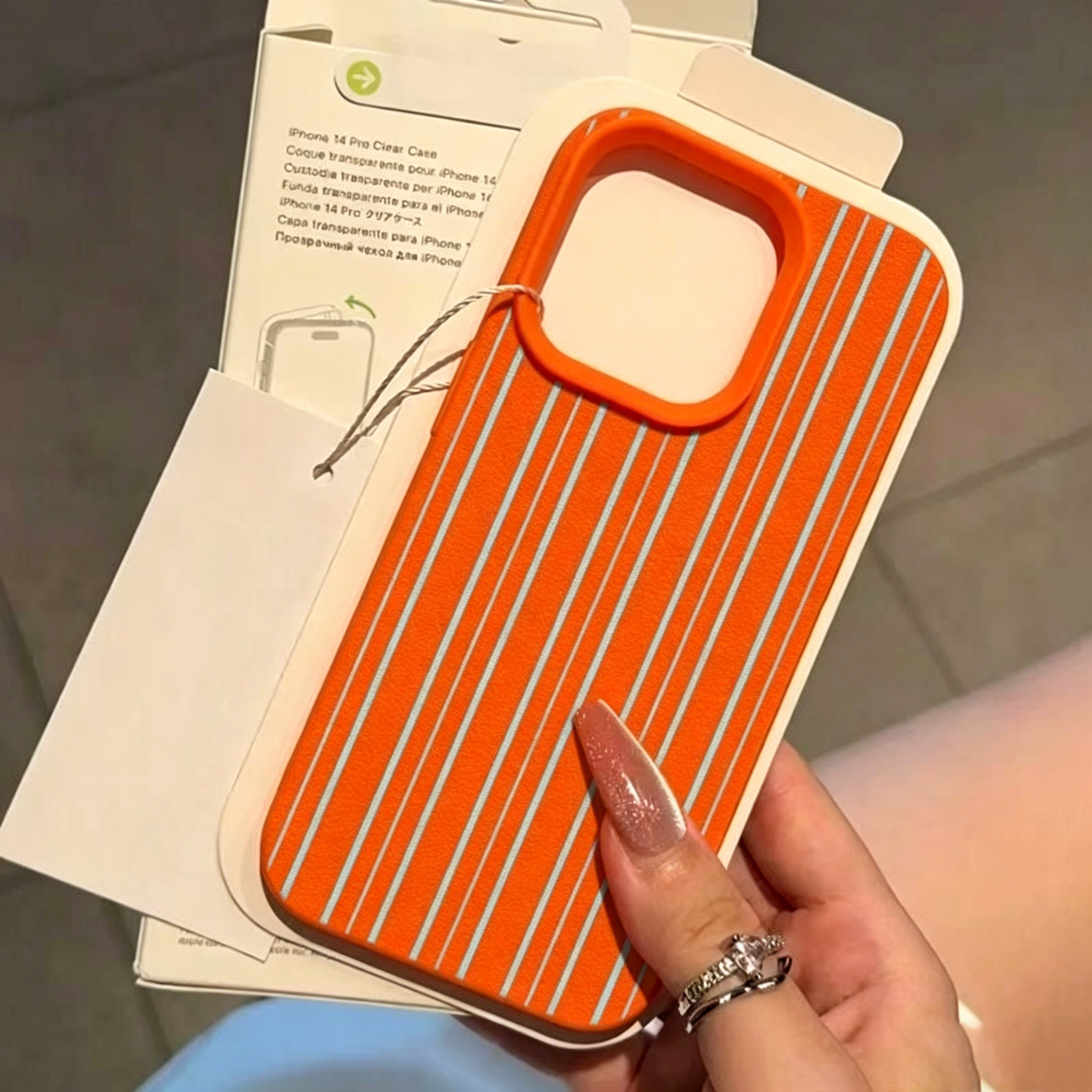 Colorful Striped Korean INS Co - огляд і ціна Phone Cases Korean
