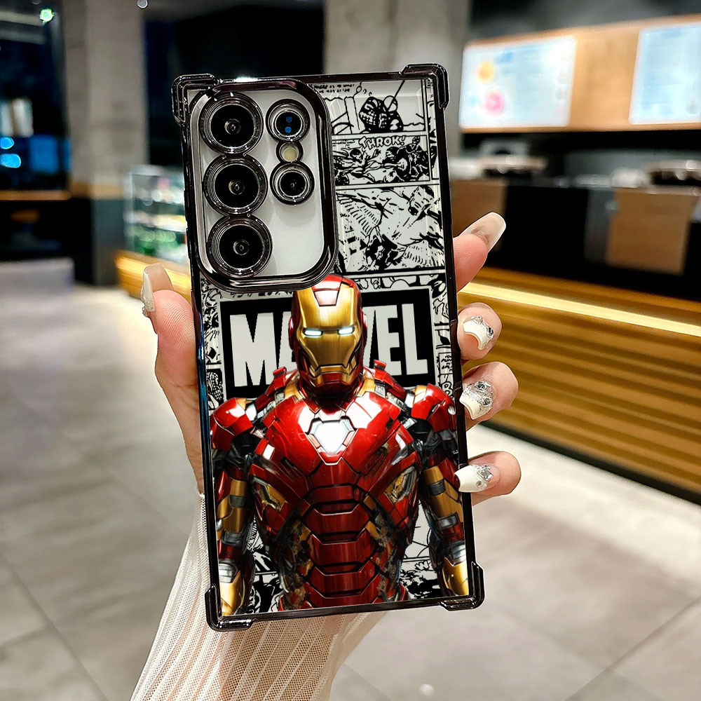 Marvel Spiderman Ironman Comic - огляд і ціна Phone Cases Samsung S23