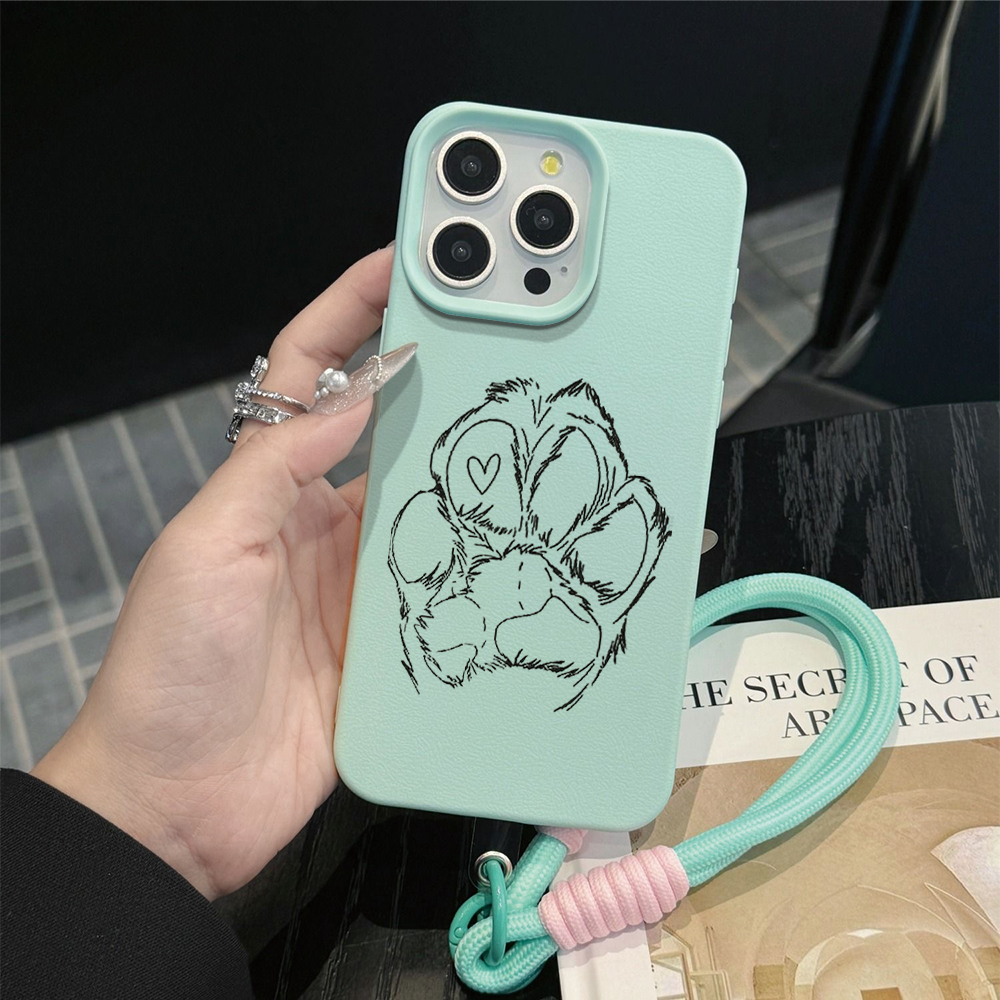 Amiable Dog Paw Beans INS Hand - огляд і ціна Phone Cases With Straps