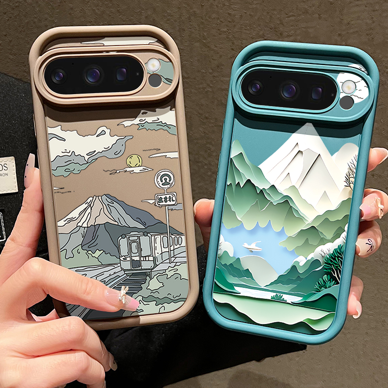 Mountain Road Patterned Phone  - огляд і ціна Phone Cases Google Pixel 10
