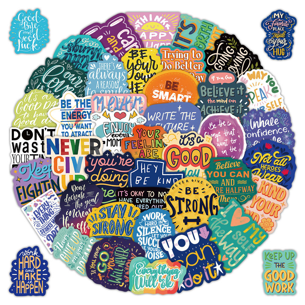 52Pcs Inspirational English Qu - огляд і ціна Phone Cases Quotes