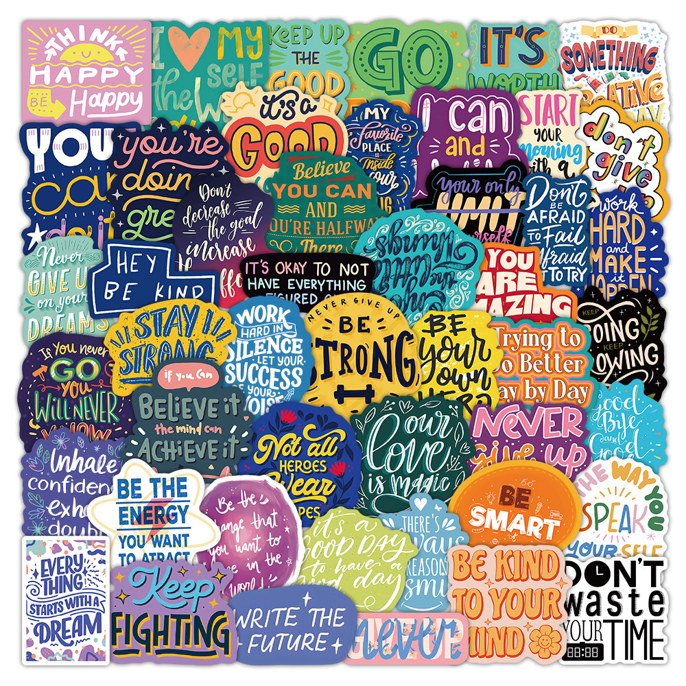 52Pcs Inspirational English Qu - огляд і ціна Phone Cases Quotes