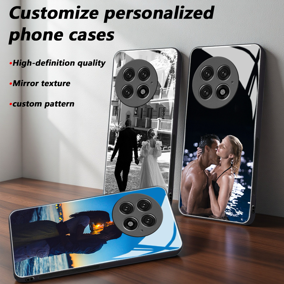 Custom Photo Mirror Glass Phon - огляд і ціна Phone Cases Custom