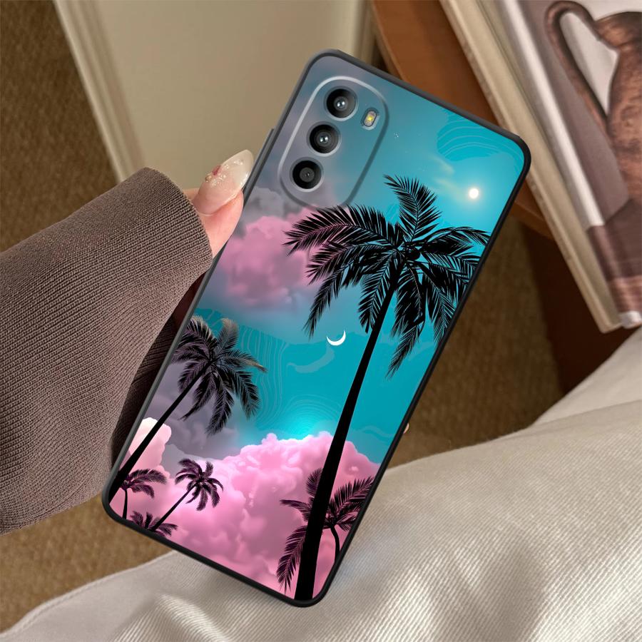 Moon Coconut Tree Phone Cover  - огляд і ціна Phone Cases For Motorola