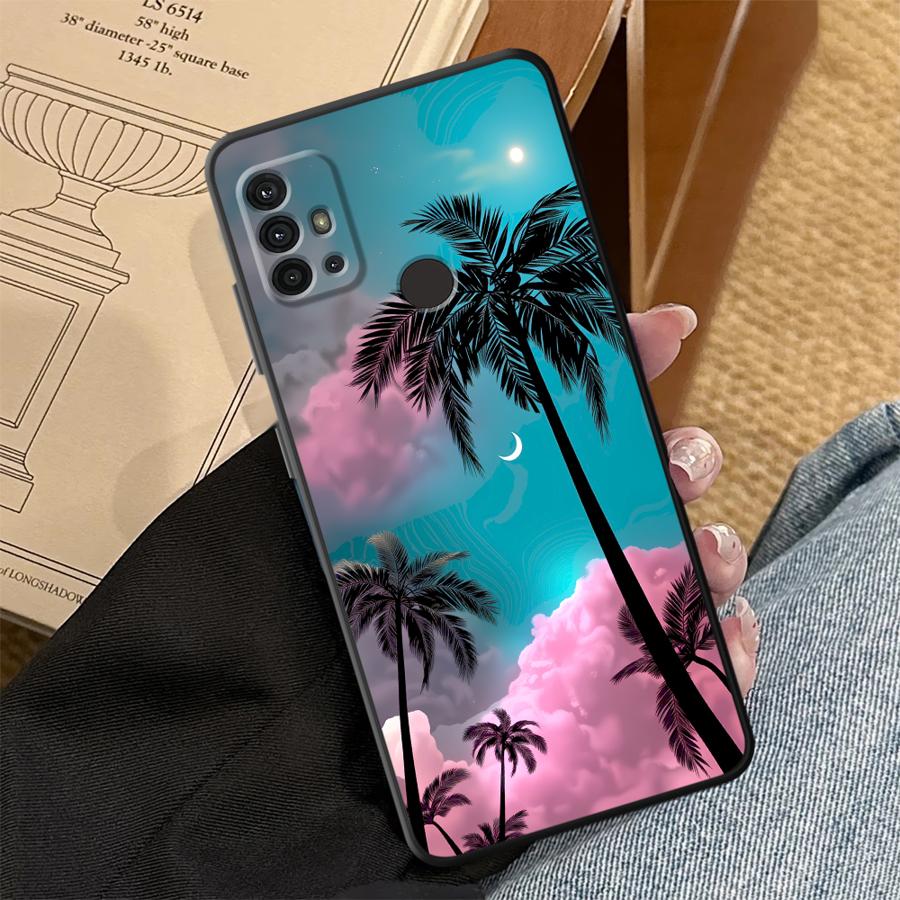 Moon Coconut Tree Phone Cover  - огляд і ціна Phone Cases For Motorola