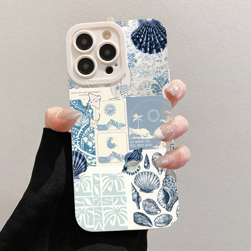 Ocean Creative Coastal Seashel - огляд і ціна Phone Cases Korean
