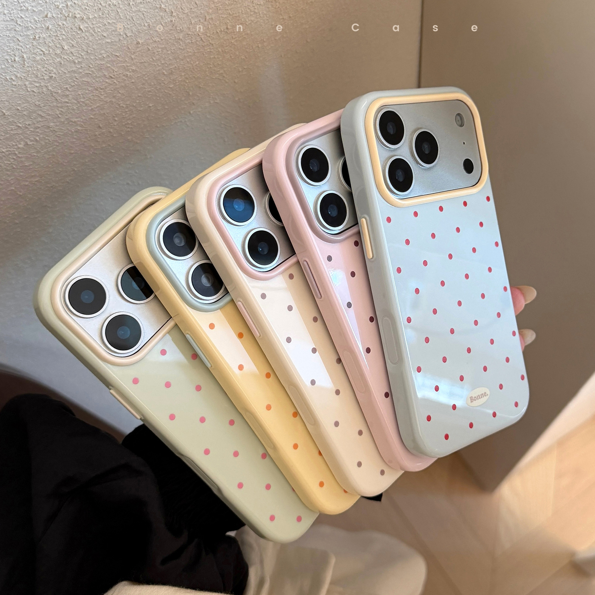 Korean Macaron Color Blocking  - огляд і ціна Phone Cases Korean