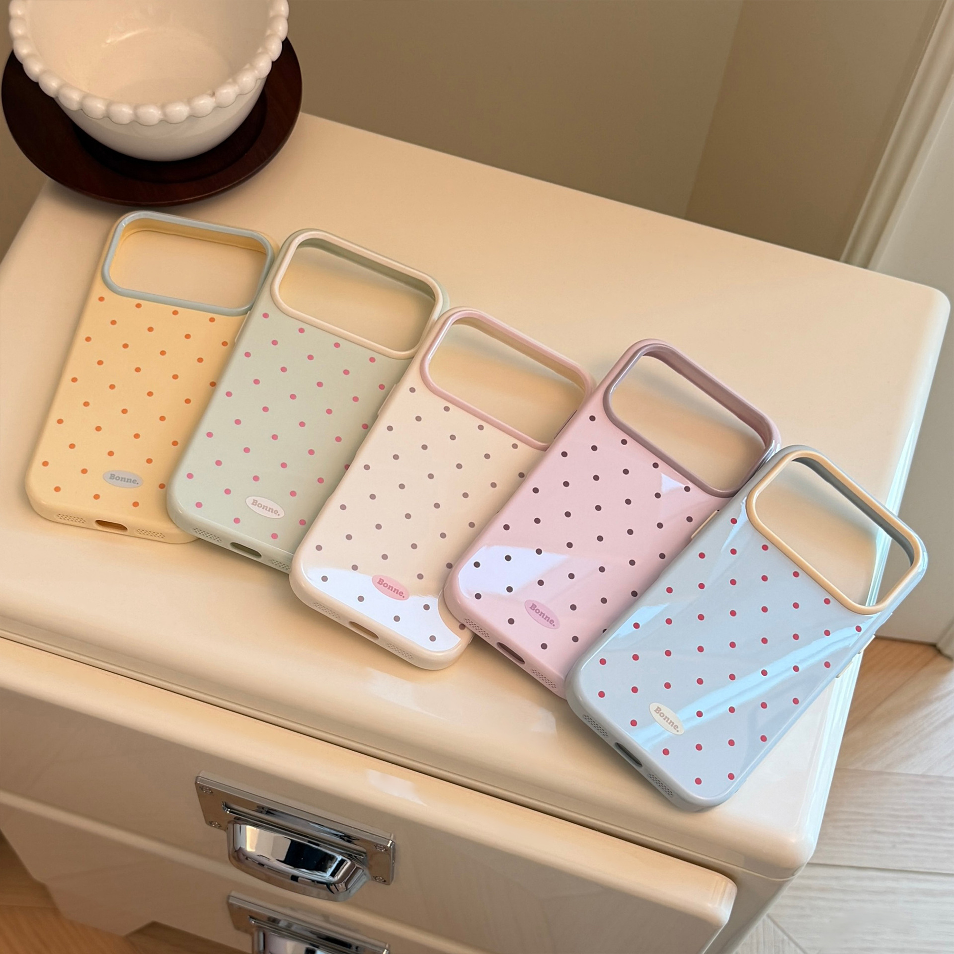 Korean Macaron Color Blocking  - огляд і ціна Phone Cases Korean