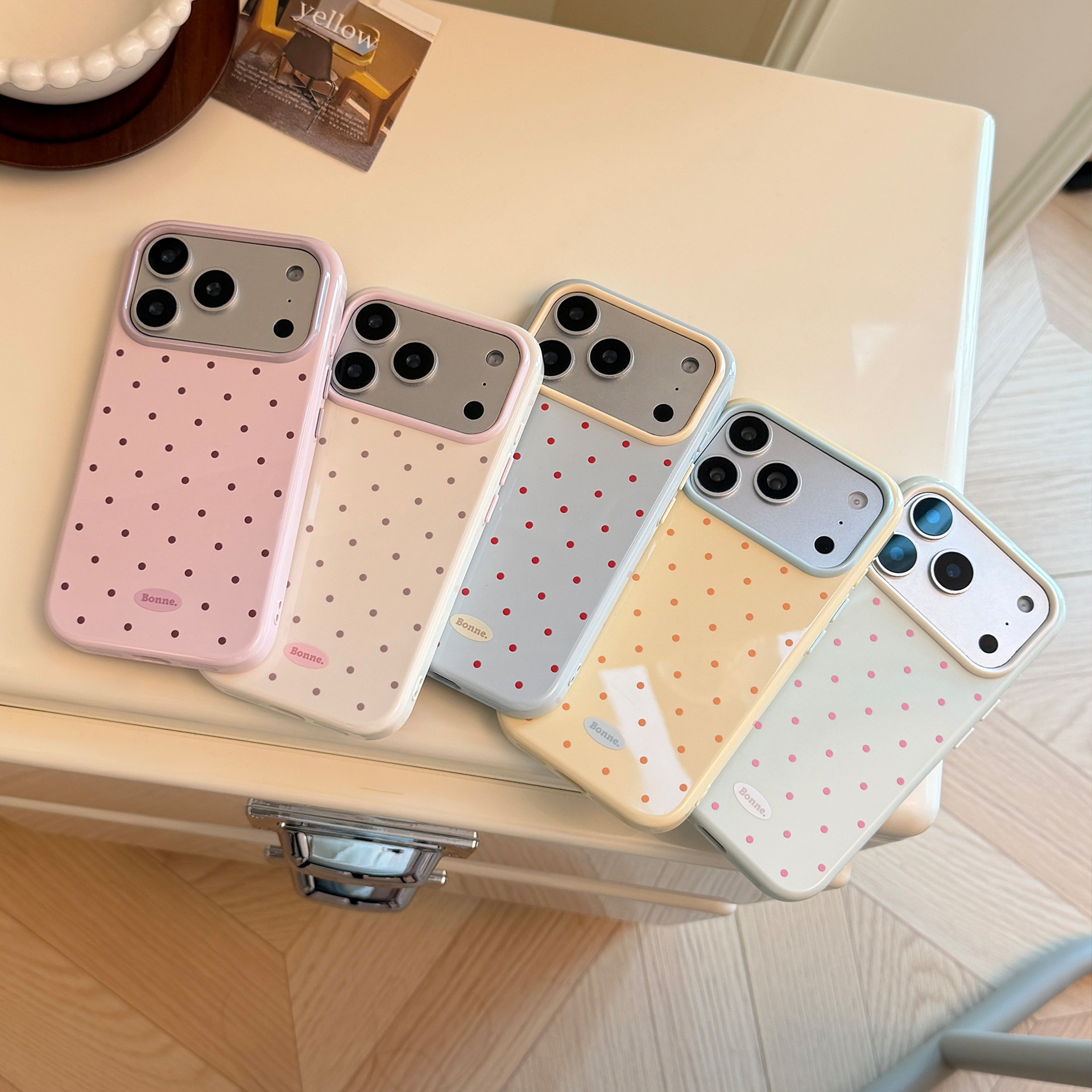Korean Macaron Color Blocking  - огляд і ціна Phone Cases Korean