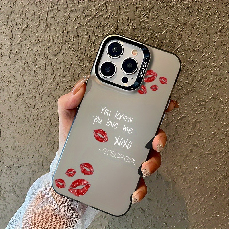 A Stylish Gossip-Themed Lip Pr - огляд і ціна Phone Cases You Can Design