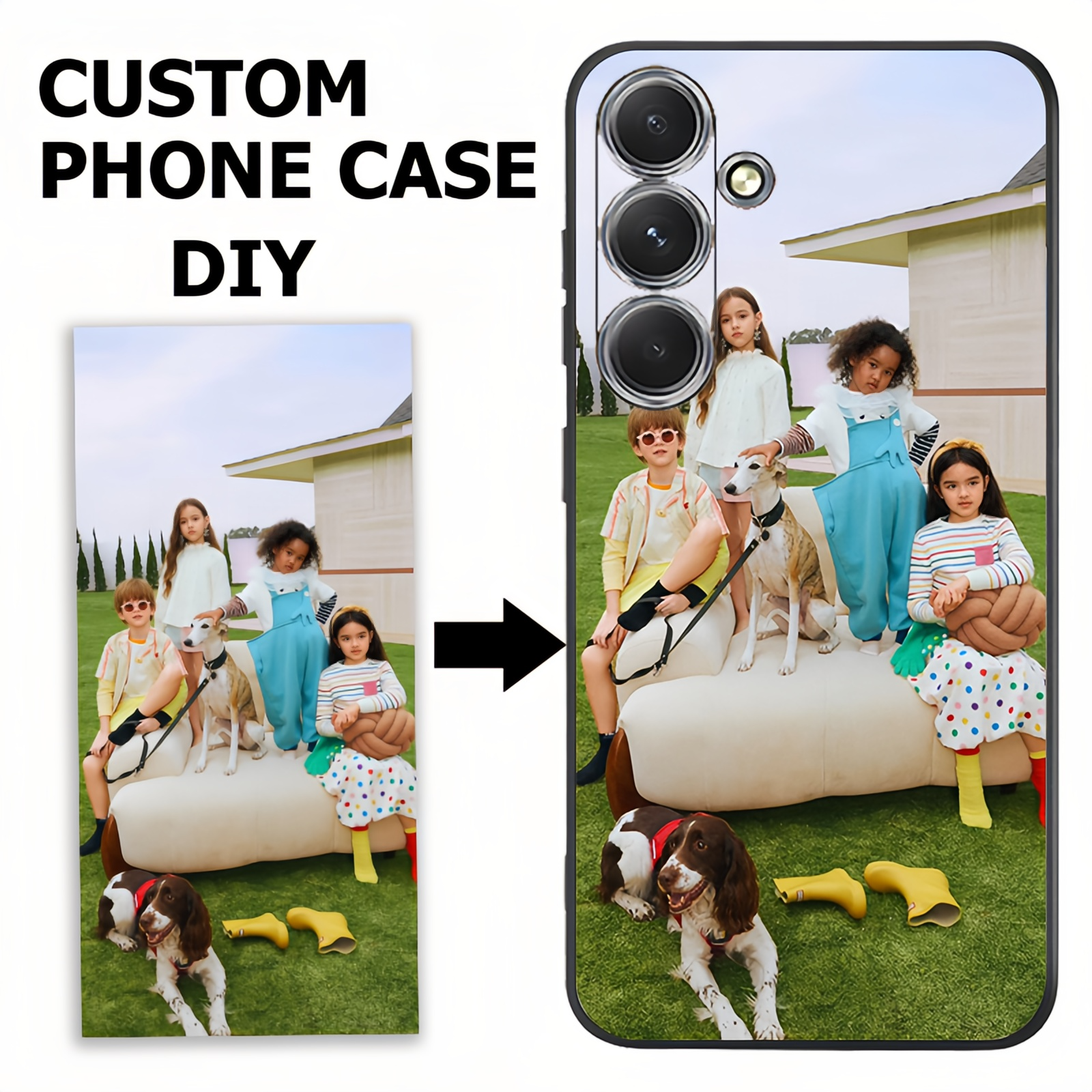 DIY Photo Phone Case For Samsu - огляд і ціна Phone Cases Diy
