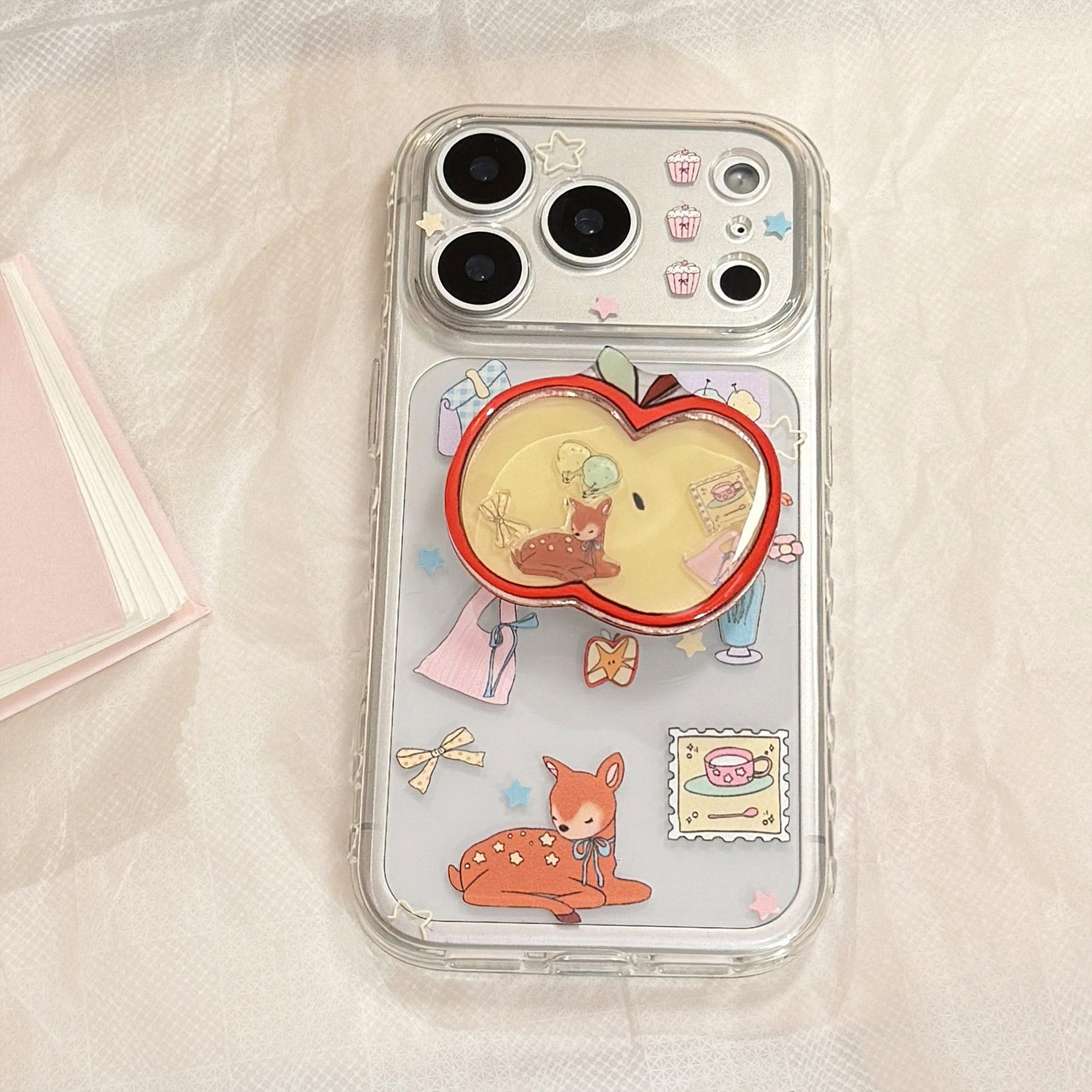 Transparent Cartoon Mobile Pho - огляд і ціна Phone Cases Red Deer