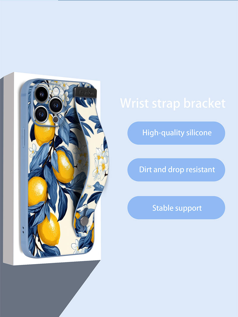 Fruit Lemon Colorful Star Flow - огляд і ціна Phone Cases With Straps