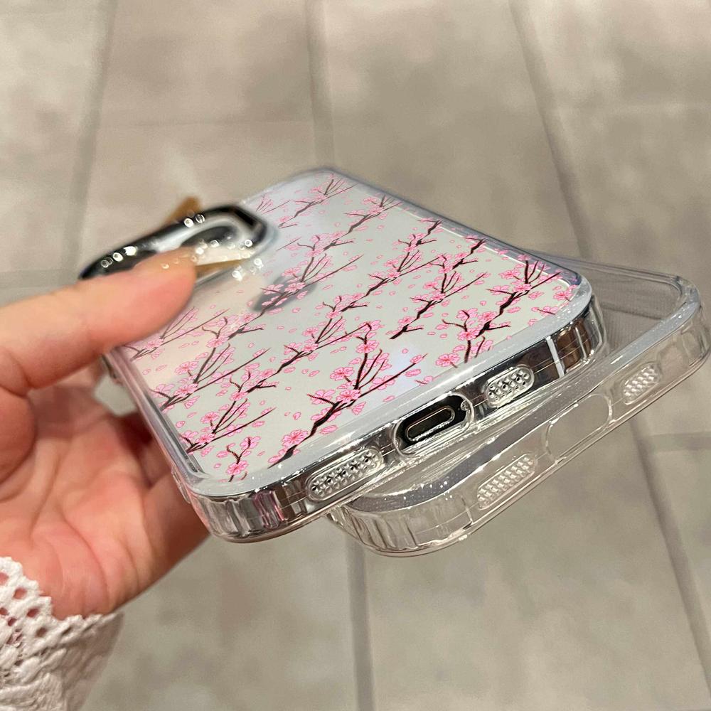 Cherry Blossom Pattern Phone C - огляд і ціна Phone Cases Cherry
