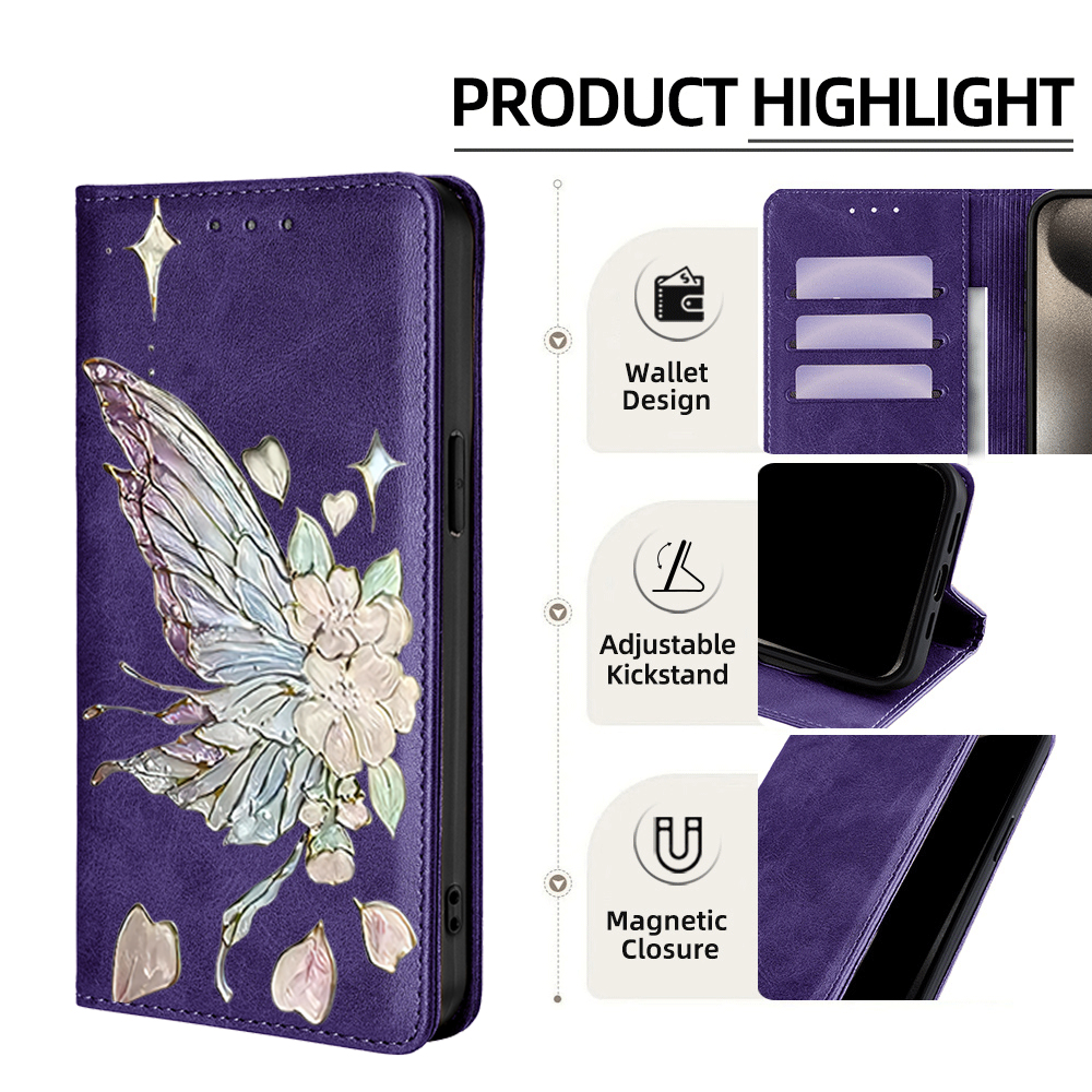 Painted Magnetic Flip Leather  - огляд і ціна Phone Cases Samsung S23